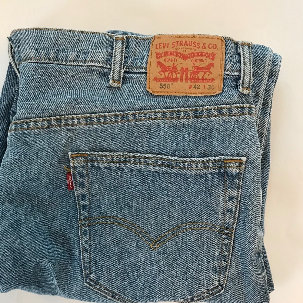 Levi's 550 Jeans Men's 42 x 30